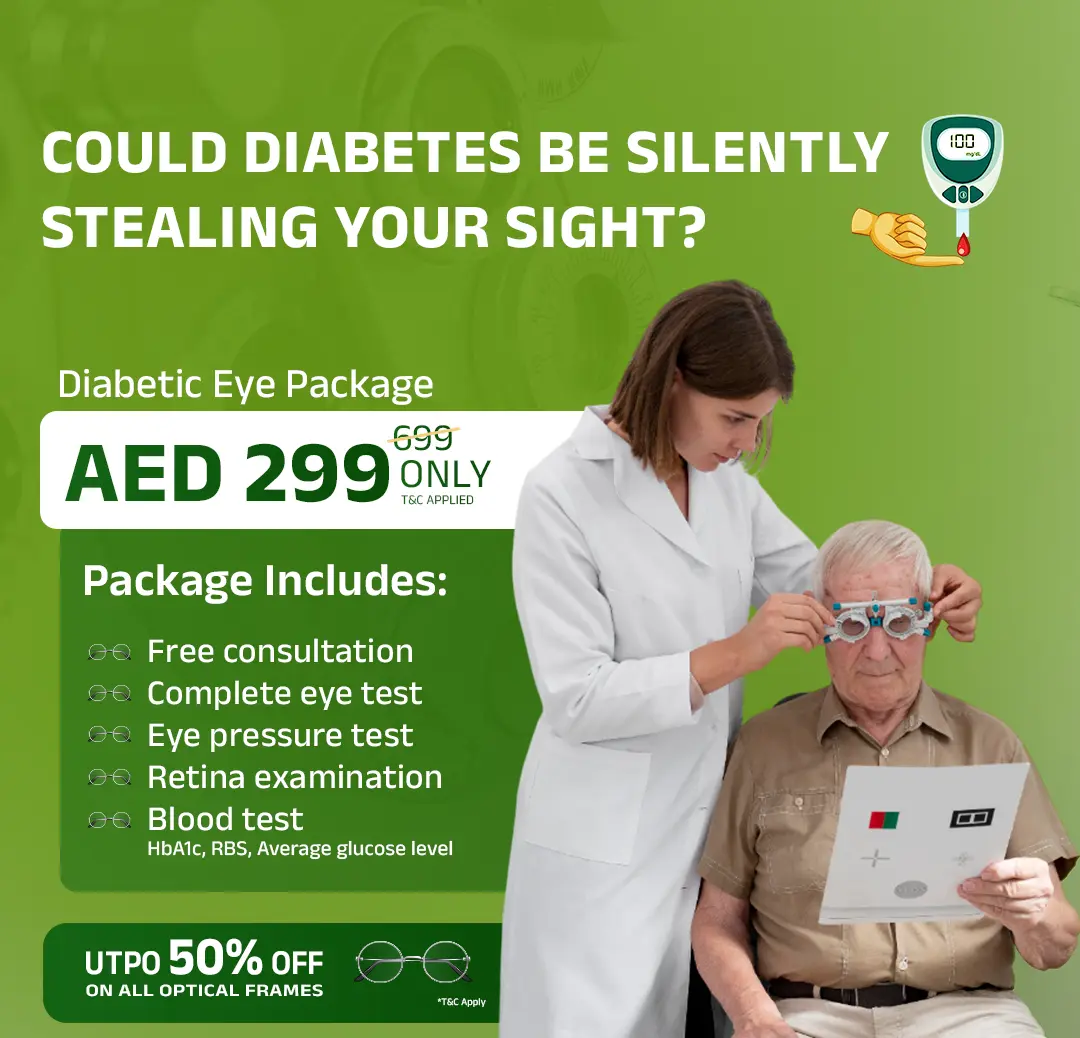 eye care package - Med7 Optical Diabetic Package 299