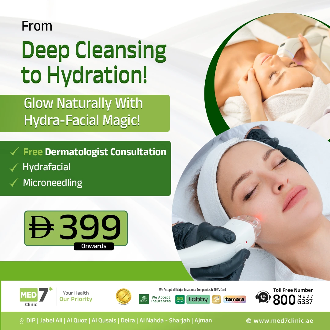 Hydrafacial and microneedling package Dubai