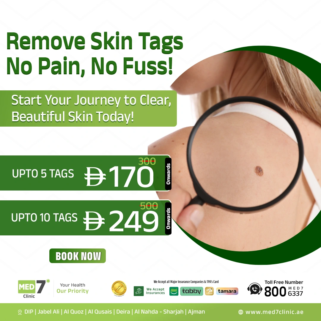 Skin tag removal package Dubai UAE