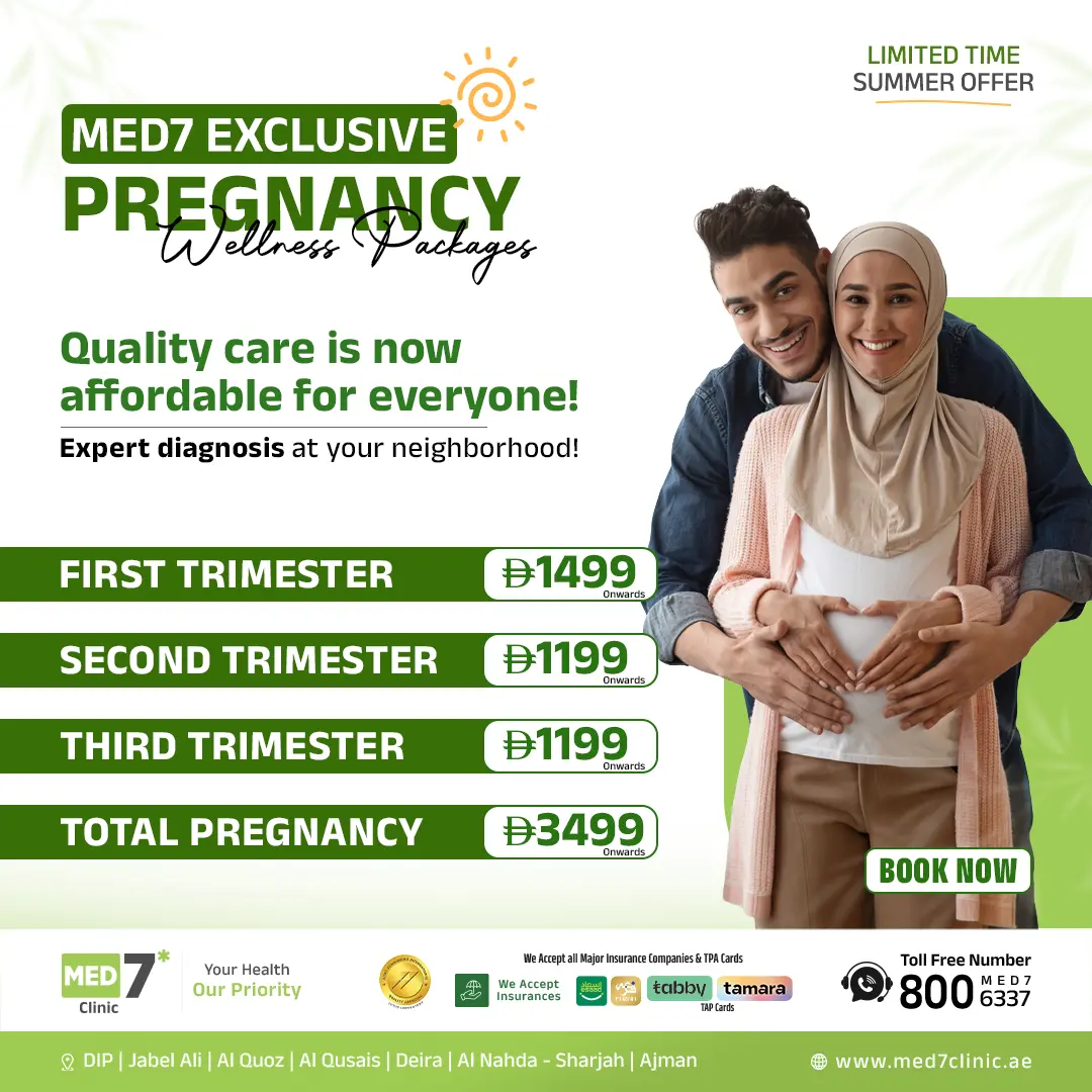 MED7 Clinic Dubai pregnancy wellness packages