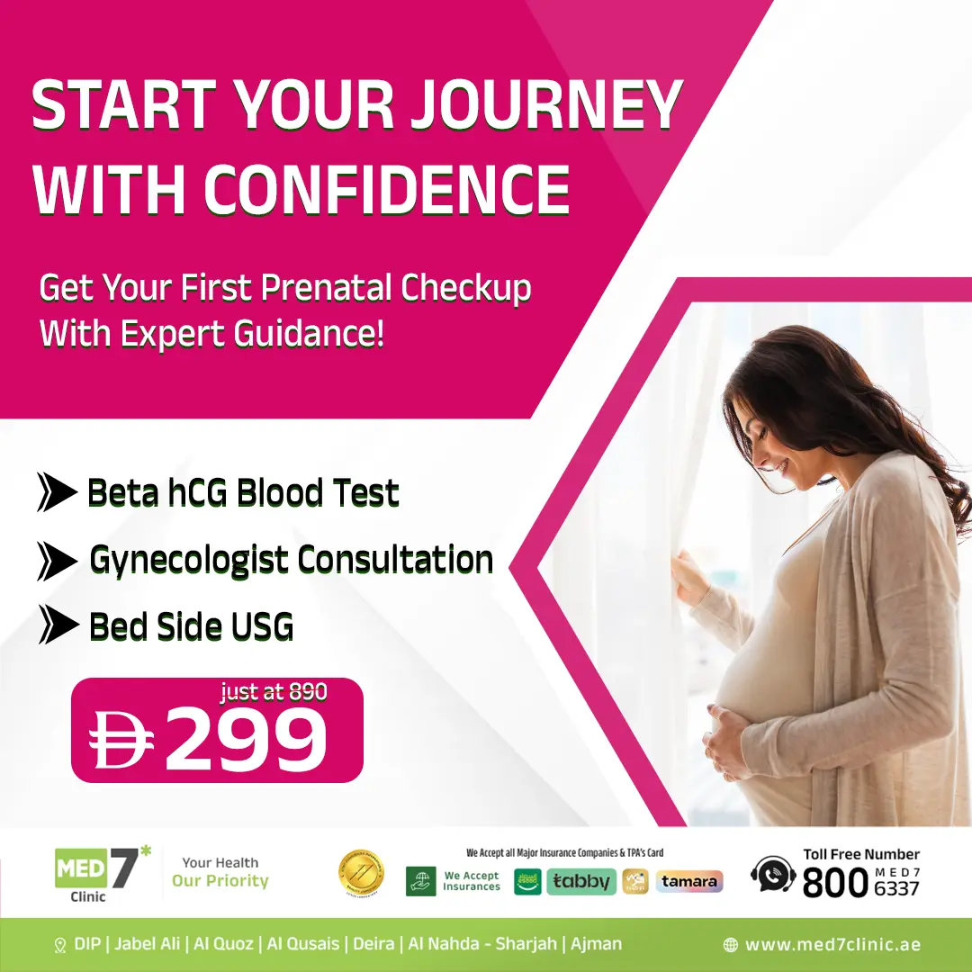Prenatal checkup package Dubai