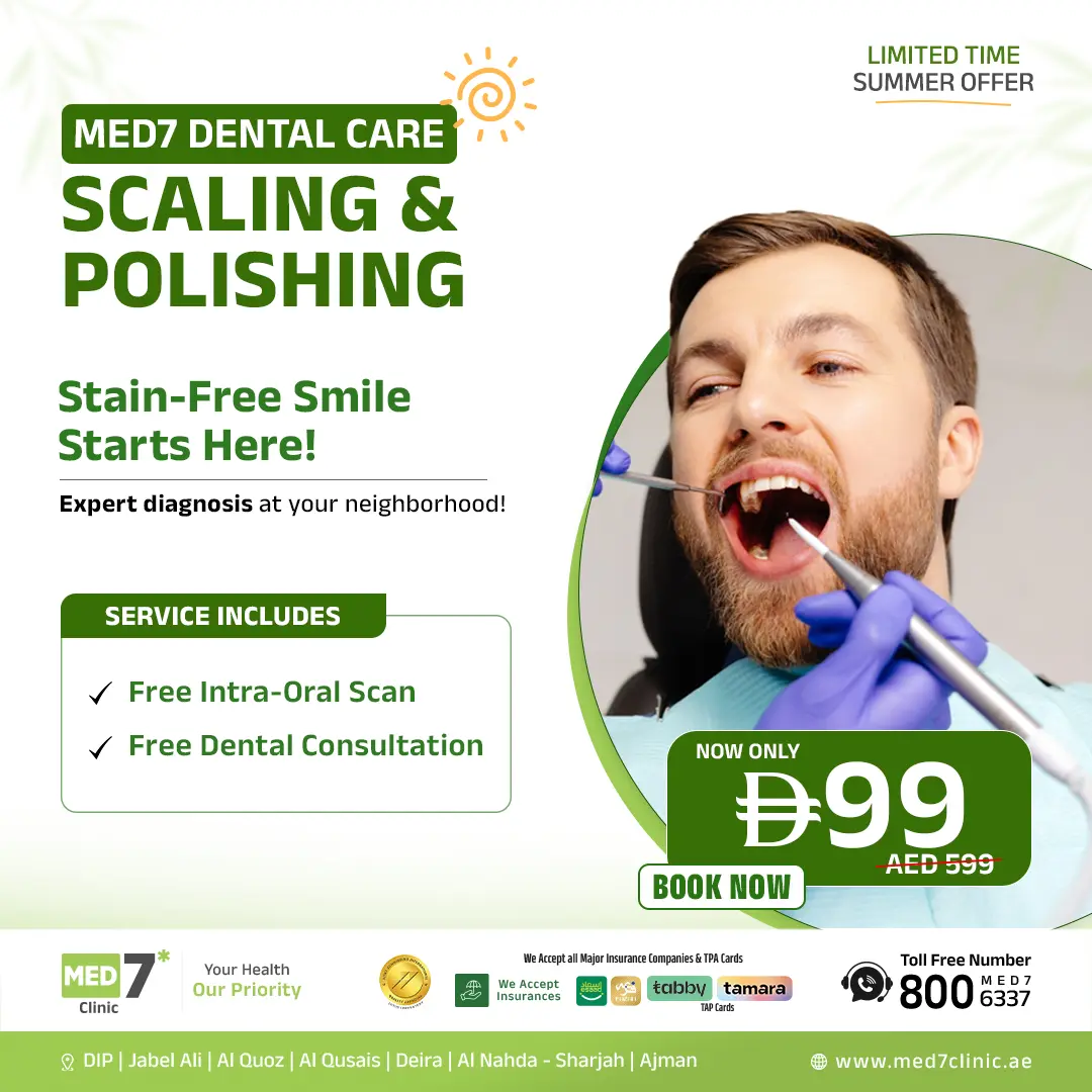 Scaling and polishing package AED 99